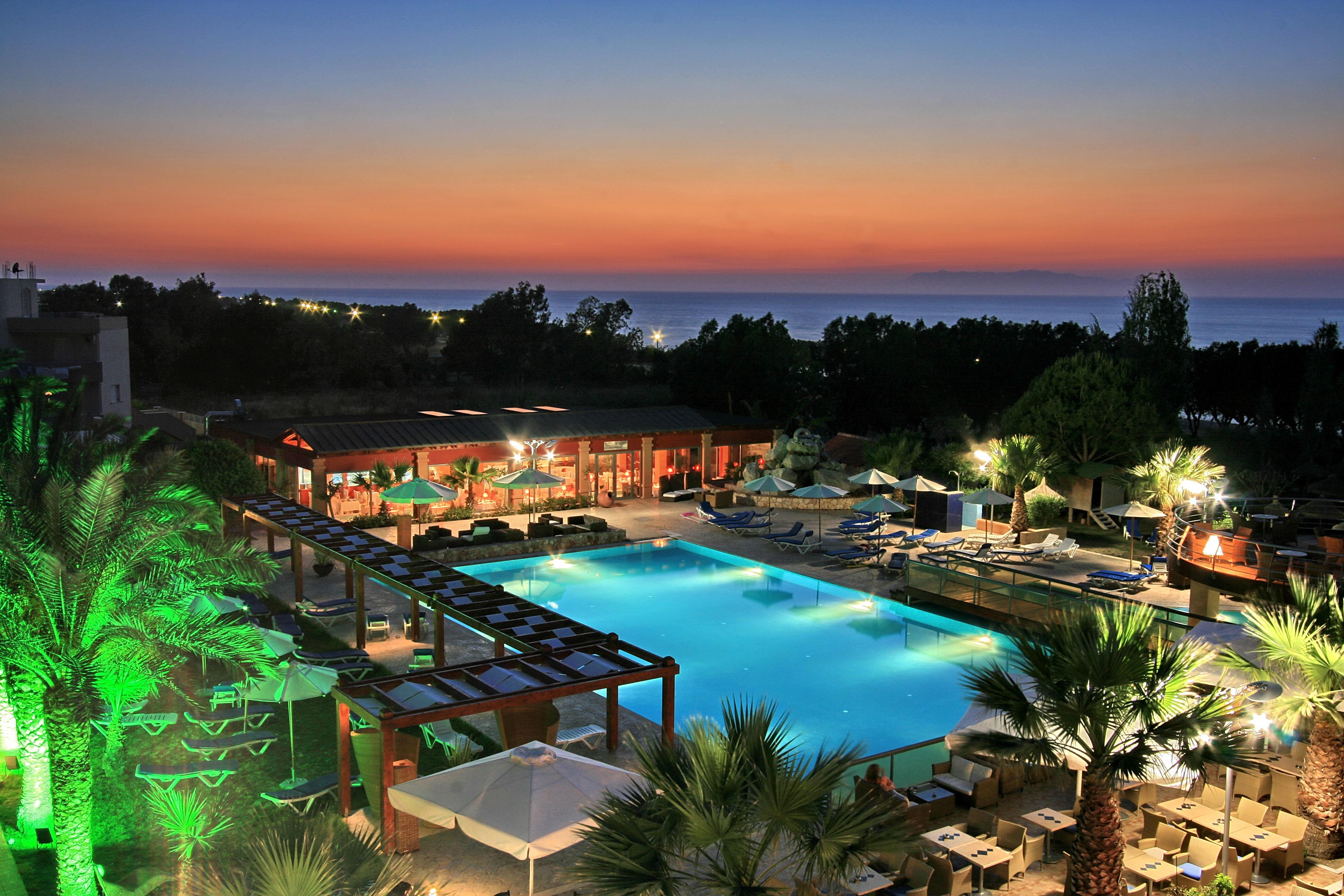 All Senses Ocean Blue Sea Side Resort Kremastí Zewnętrze zdjęcie